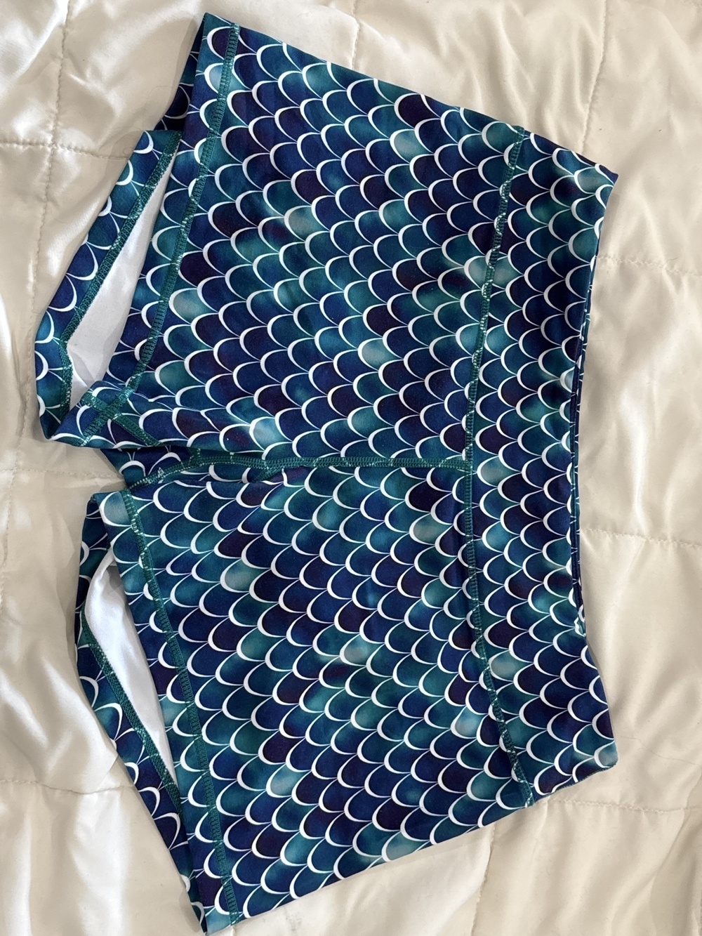 Born Primitive Mermaid Scale Teal Navy XL